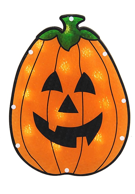 Santas Forest 60983 Holographic Window Decor, 12 in H