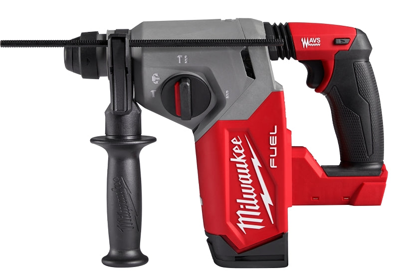 Milwaukee M18 FUEL Series 2912-20 Rotary Hammer, Tool Only, 18 V, Keyless Chuck, 4800 bpm, 1330 rpm Speed