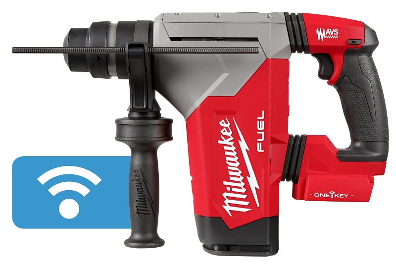 Milwaukee 2915-20 Rotary Hammer, Tool Only, 18 V, 6 Ah, 1-1/8 in Chuck, SDS Plus Chuck, 4600 bpm, 800 rpm Speed