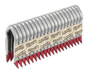 Milwaukee MPU112-960 Staples, 3/4 in W Crown, 9 ga Gauge, Steel
