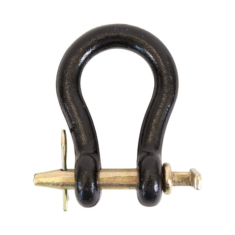 Koch 4002543/M8878 Straight Clevis, 7/8 in, 16000 lb Working Load, 3-1/4 in L Usable, Powder-Coated