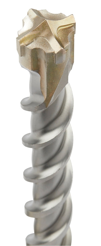 Milwaukee MX4 48-20-7240 Rotary Hammer Drill Bit, 1 in Dia, 10 in OAL, 4-Cutter, 13/32 in Dia Shank, SDS Plus Shank