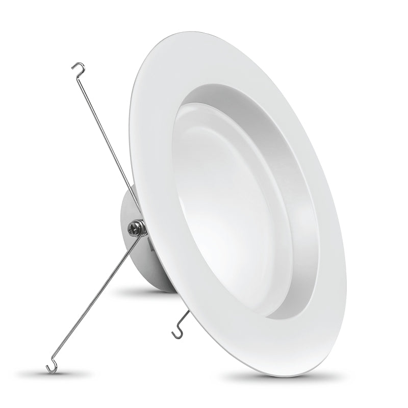 Feit Electric LEDR56HO/6WYCA Recessed LED Downlight, 14.3 W, 120 V, LED Lamp