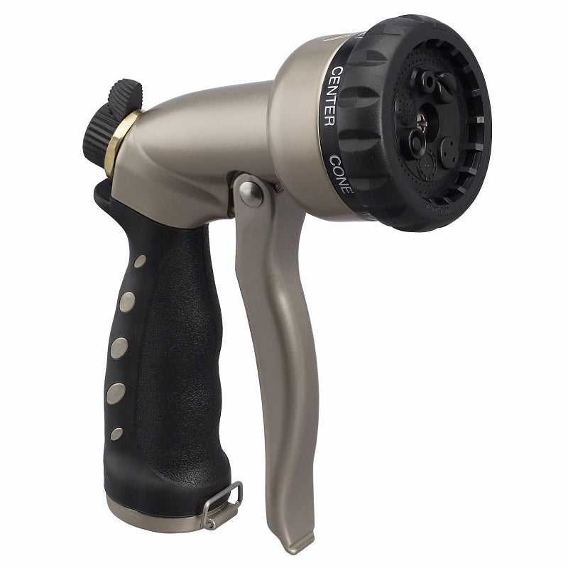 Orbit 56252D Front Trigger Turret Nozzle, Zinc, Black/Gray