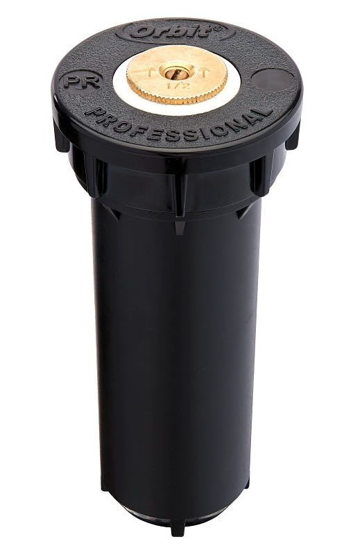 Orbit 80358 Spray Head Sprinkler, 1/2 in Connection, Female, 3 in H Pop-Up, 10 to 15 ft, 180 deg Nozzle Trajectory