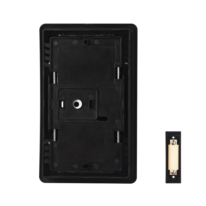 Heath Zenith 18000204 Doorbell Kit, Wired, Plastic, Black