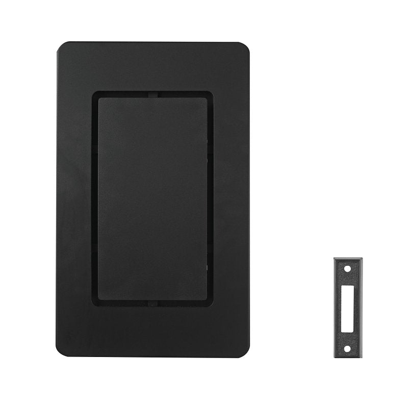 Heath Zenith 18000204 Doorbell Kit, Wired, Plastic, Black