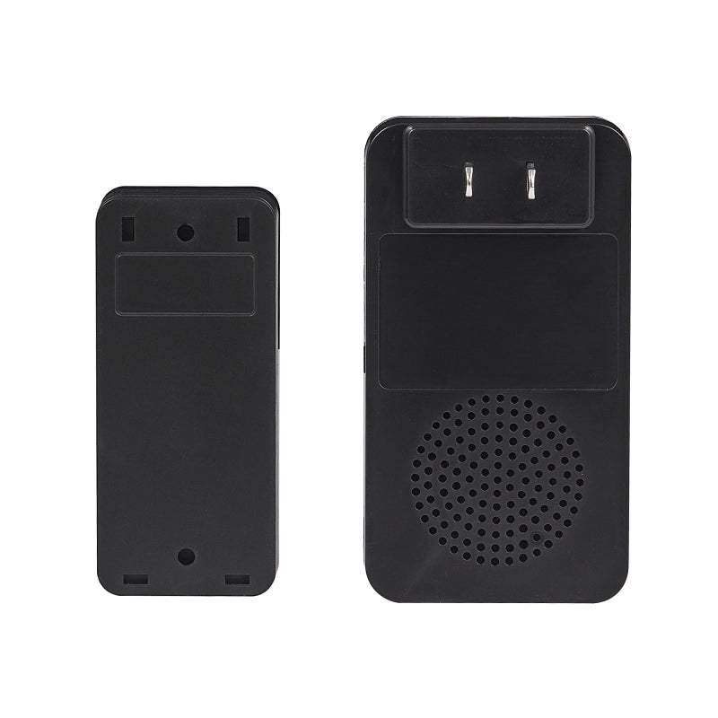 Heath Zenith 18000154 Door Chime Bell, Wireless, Black/White