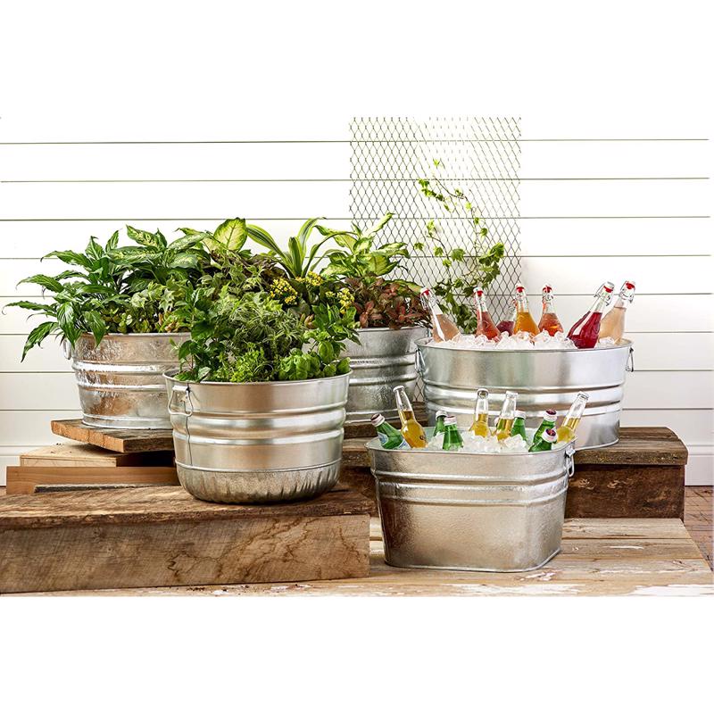 Behrens 16-3/4 gal Steel Tub Round