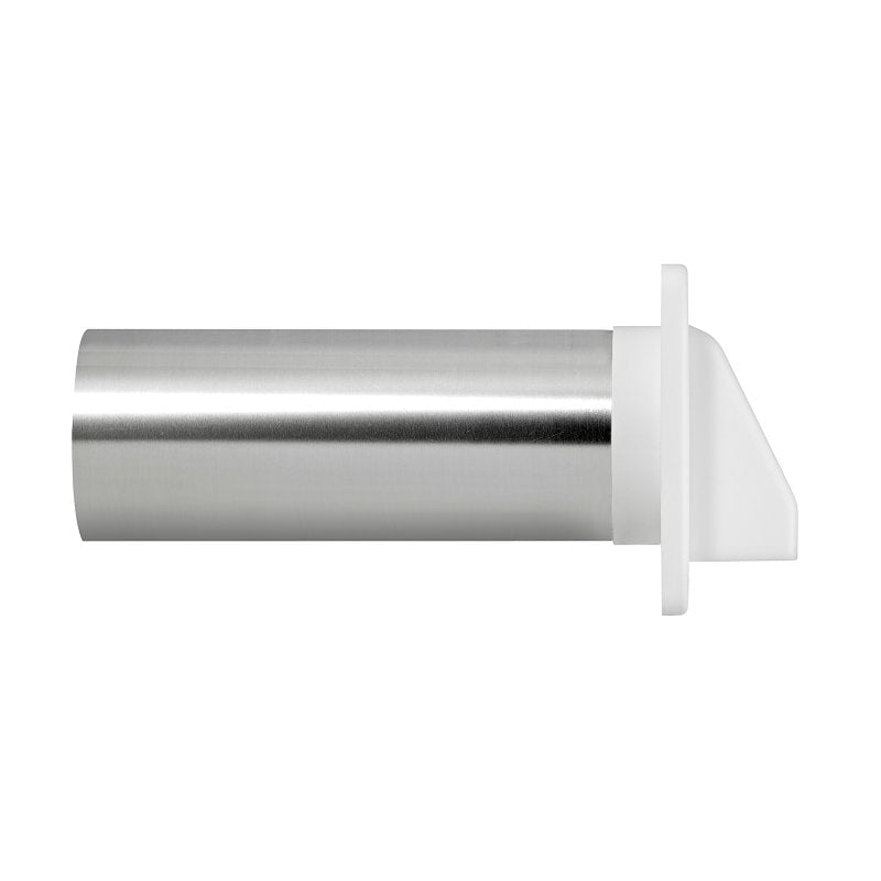 Lambro 604WTP Fresh Air Intake Vent, 4 in Dia, Plastic, White