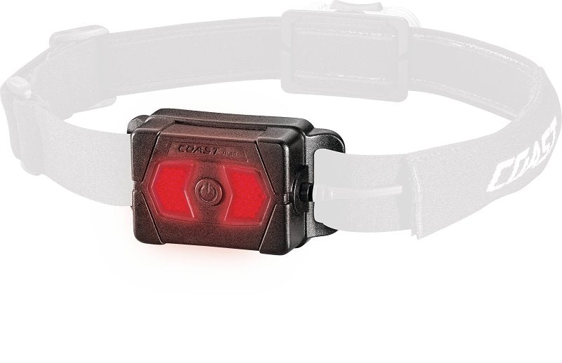 Coast RL10 Series 30898 Rear Loaded Headlamp, AAA Battery, Alkaline Battery, LED Lamp, 560 Lumens High, 55 Lumens Low