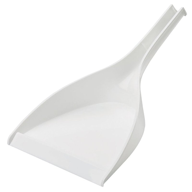 Libman EdgeSeal 228 Dustpan, 15 in L, 10-1/2 in W, Plastic, White