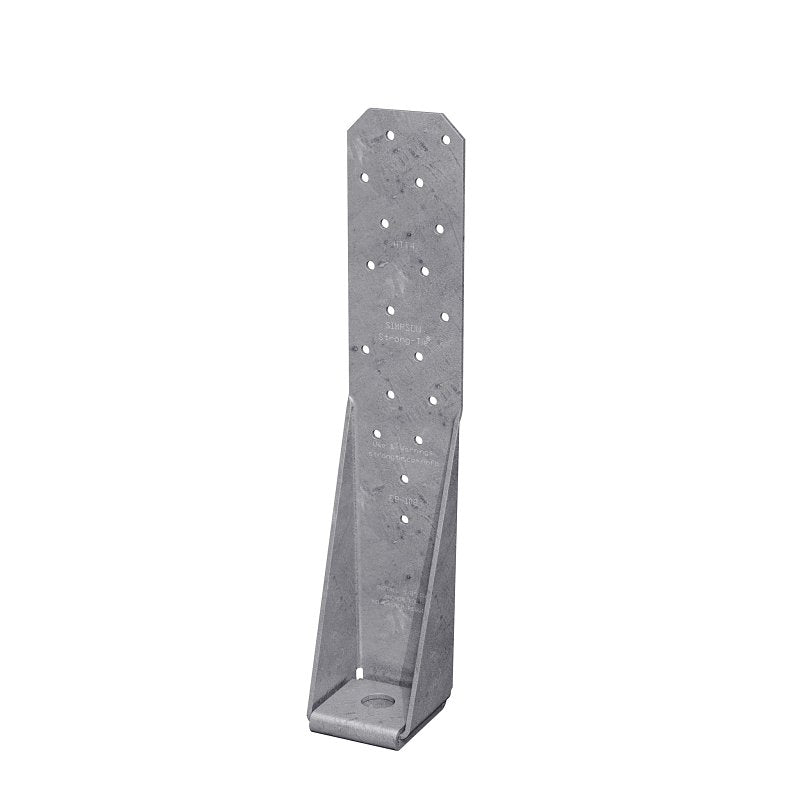 Simpson Strong-Tie HTT Series HTT4 Heavy Tension Tie, 12-3/8 in L, 2-1/2 in W, Steel, Galvanized, Pack of 16