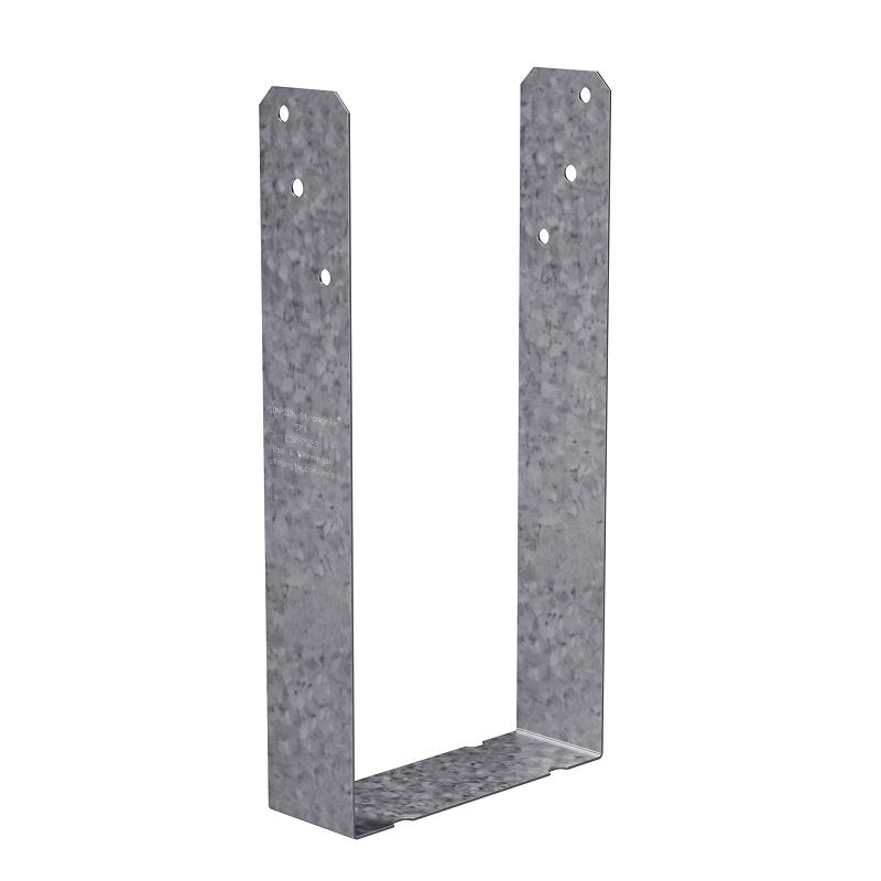 Simpson Strong-Tie SP Series SP4 U-Shaped Stud Plate Tie, 7-1/4 in L, 3-9/16 in W, Steel, Galvanized, Pack of 100