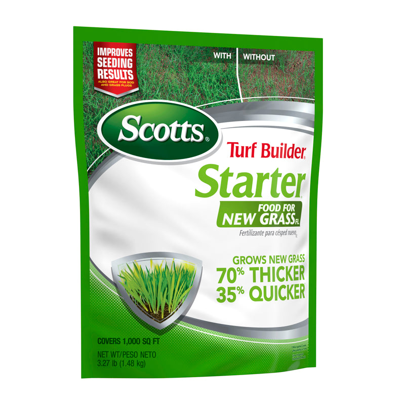 Scotts Turf Builder Lawn Starter Lawn Fertilizer For All Grasses 1000 sq ft