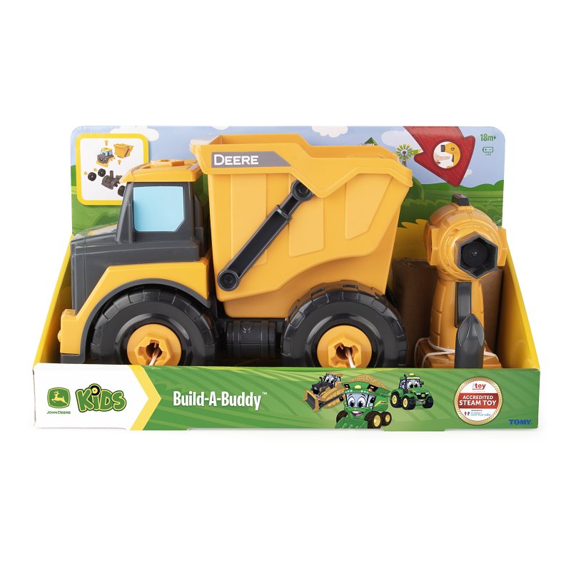 John Deere Toys 47508 Build-A-Buddy Dump Truck, 18 months and Up
