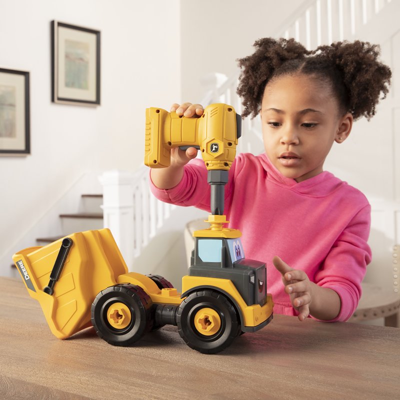 John Deere Toys 47508 Build-A-Buddy Dump Truck, 18 months and Up