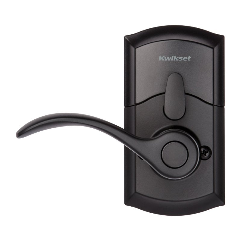 Kwikset Pembroke Series 955PML 514 SmartCode Electronic Lock, Matte Black, Commercial, 2 Grade, Metal, Lever Handle