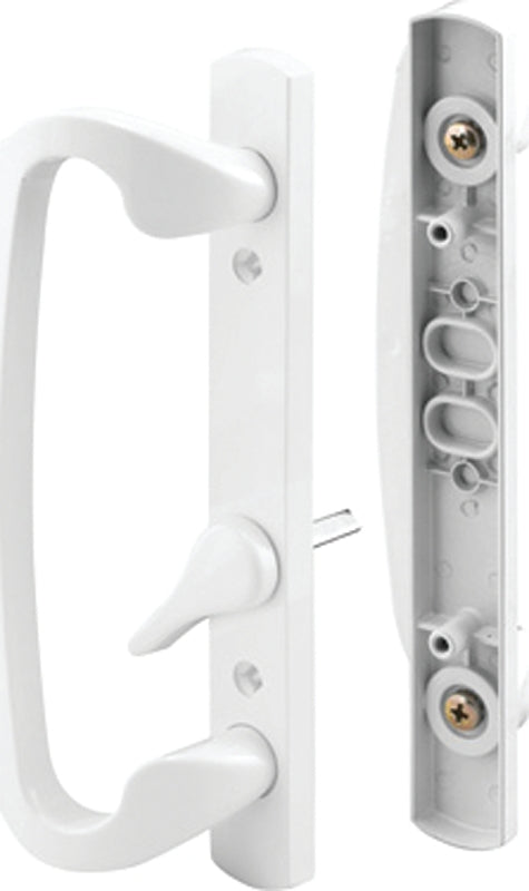 Prime-Line C 1280 Handleset, Aluminum, Painted, 1-3/4 in L