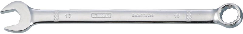DEWALT DWMT72218OSP Combination Wrench, Metric, 17 mm Head, 8-31/32 in L, 12-Point, Steel, Chrome-Plated