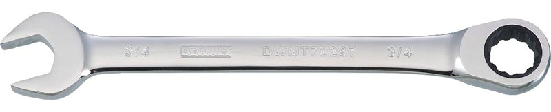 DEWALT DWMT72297OSP Combination Wrench, 5/16 in Thick Open End, 1-19/32 in W Open End, SAE, 3/4 in Head, 9-11/16 in L