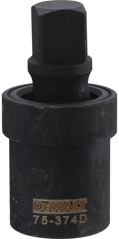 DEWALT DWMT75374OSP Impact Universal Joint, 3/4 in Drive, Female, Male Drive, 3-1/2 in L, Chrome-Plated