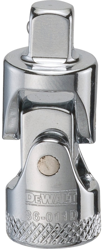 DEWALT DWMT86011OSP Universal Joint, 1/4 in Drive, Female, Male Drive, 1-5/16 in L, Chrome-Plated