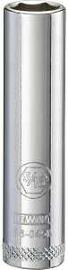 DEWALT DWMT86045OSP Drive Hand Socket, 5/16 in Socket, 1/4 in Drive, 6-Point, Steel, Polished Chrome Vanadium