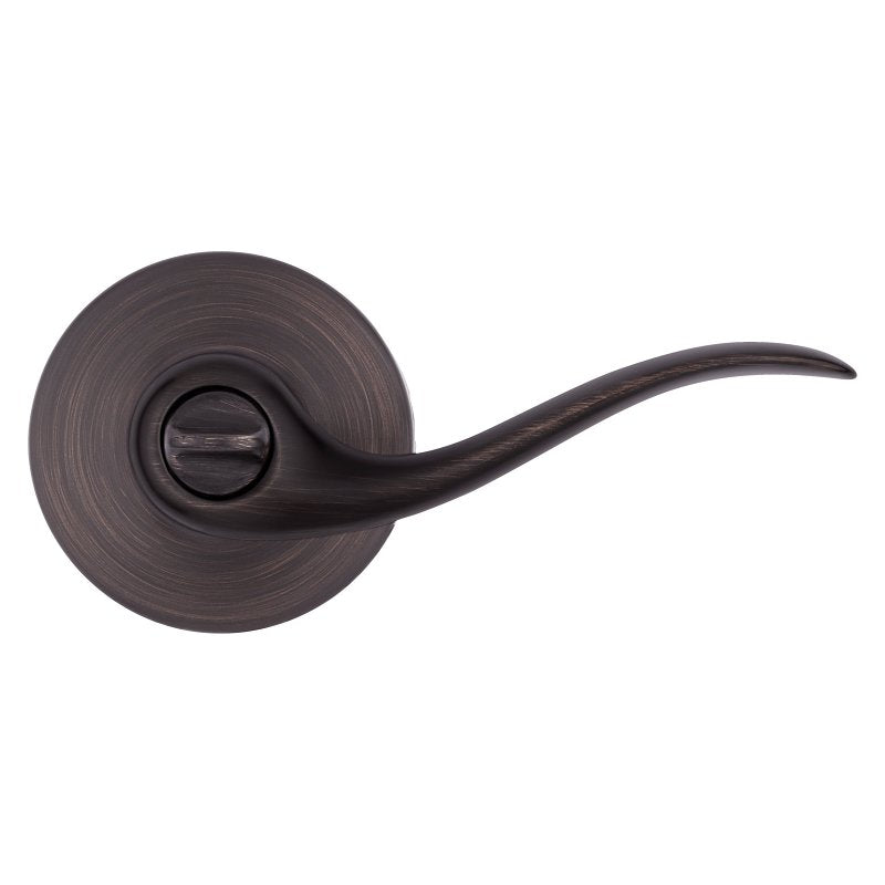 Kwikset Signature Series 740TNL 11P SMT RCS 6AL Entry Lever, Venetian Bronze, Zinc, Re-Key Technology: SmartKey