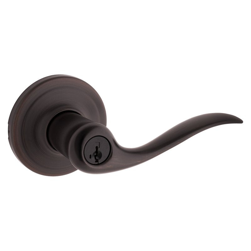 Kwikset Signature Series 740TNL 11P SMT RCS 6AL Entry Lever, Venetian Bronze, Zinc, Re-Key Technology: SmartKey