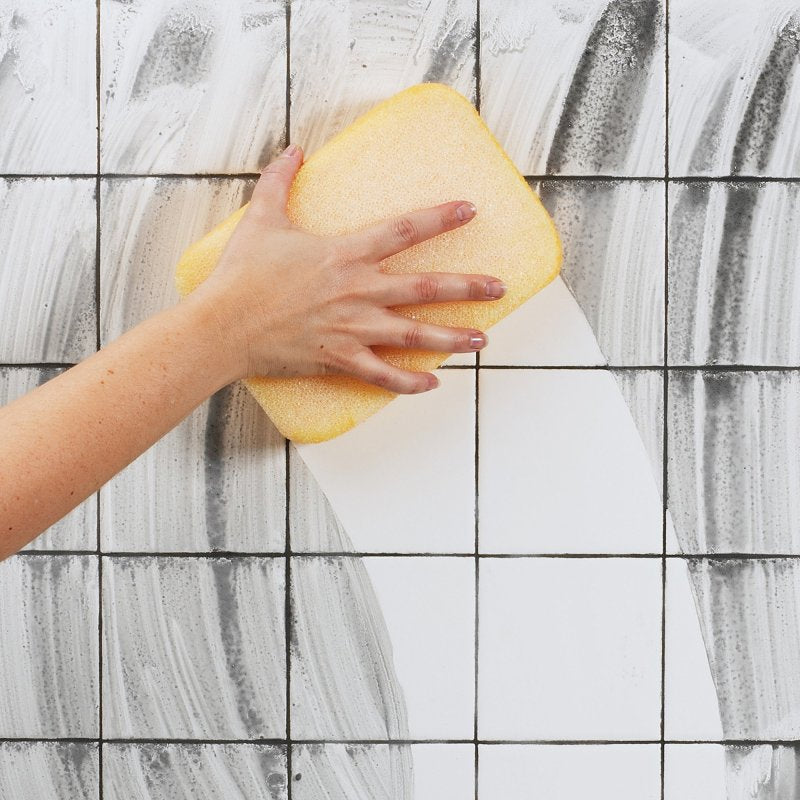 QEP 70007-24 Two-Sided Sponge, 7-1/2 in L, 5-1/4 in W, 1-7/8 in Thick, Synthetic Fiber, Yellow