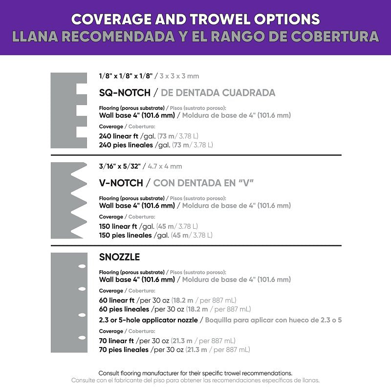 Roberts 7200-HP30 Wall Base Adhesive, Tan, 30 oz Tube, Pack of 12
