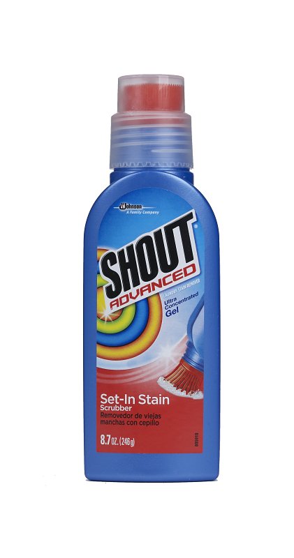 Shout Advanced 72926 Gel Brush, 8.7 oz, Liquid