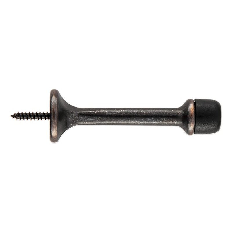 National Hardware 236 Series N830-547 Rigid Door Stop, 31/32 in Dia Base, 3-1/16 in Projection, Zinc, Oil-Rubbed Bronze