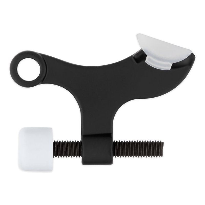 National Hardware N830-585 Hinge Pin Door Stop, 2-1/16 in Projection, Zinc, Matte