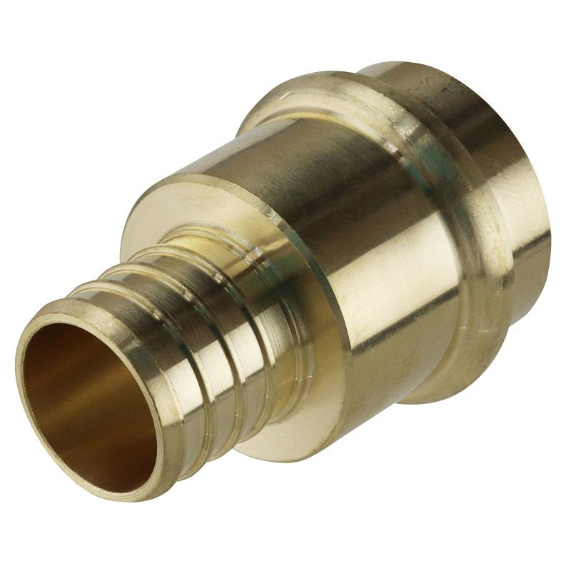 Apollo APXPR11 Adapter, 1 in, PEX B Barb x Press Fit, Brass, 200 psi Pressure