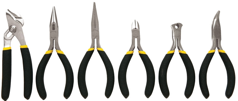 STANLEY 84-079 Plier Set, Steel, Mini