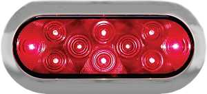 PM V423XR-4 LED Light, 12 V, 10-Lamp, Red Lamp