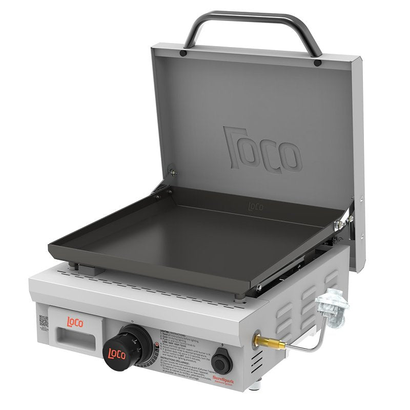 LoCo SmartTemp Series 2023050176 Classic Griddle, Liquid Propane, 1-Burner, 265 sq-in Primary Cooking Surface, Chalk