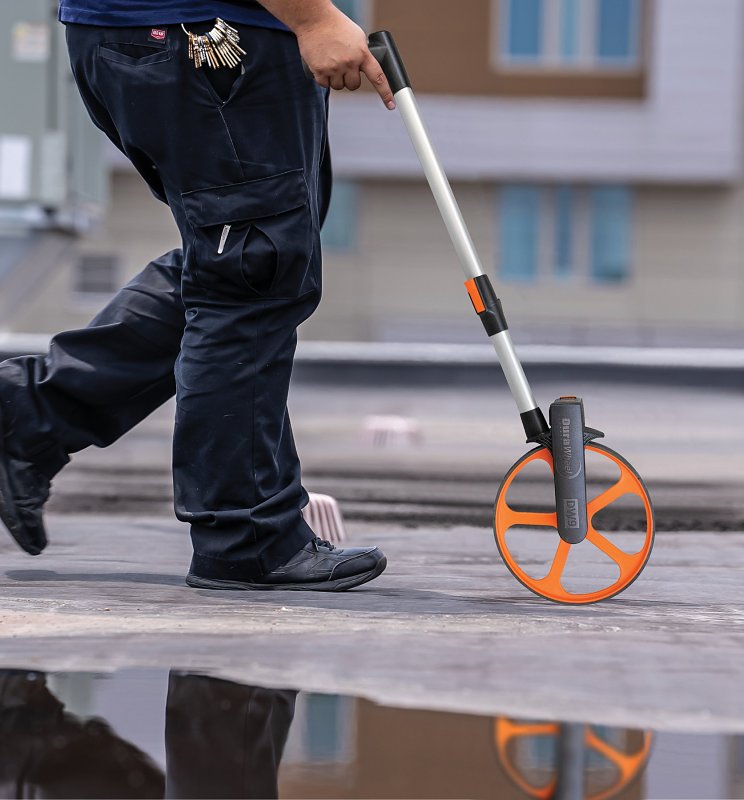 DuraWheel DW-9 Series 68909 Measuring Wheel, 9 in Wheel
