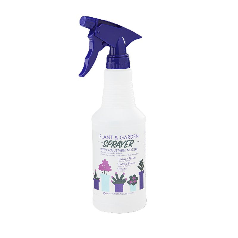 Sprayco 800307DSP Plant/Garden Sprayer, 16 oz Capacity, HDPE/Polypropylene, Clear, Pack of 12