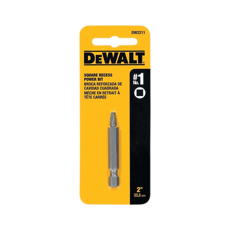 POWER BIT SQ RECESS NO1 2IN