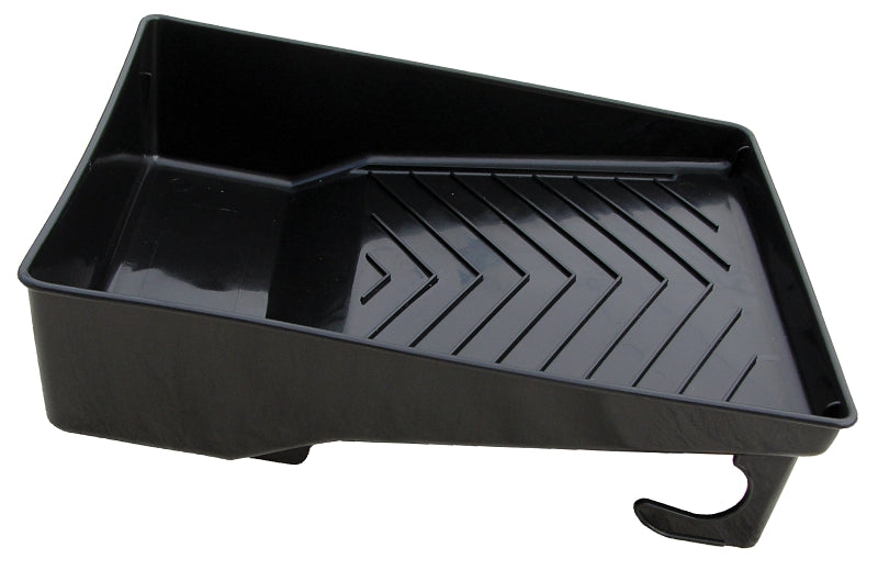 Leaktite-IPL Plastics 1044682 Paint Tray, 14.938 in L, 11.374 in W, 3 qt Capacity, Polypropylene, Black