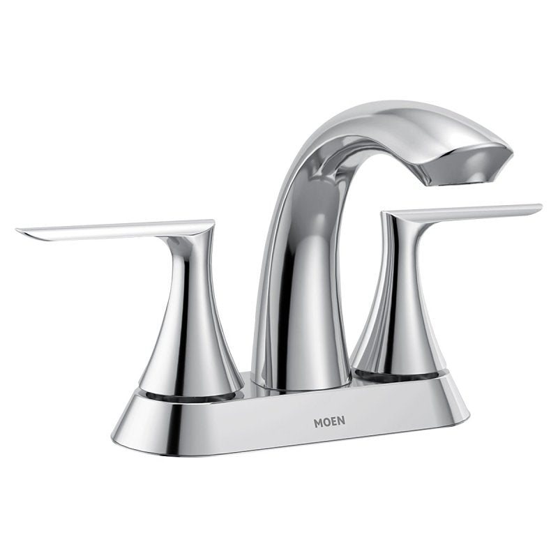 Moen Findlay Series 84515 Bathroom Faucet, 1.2 gpm, 2-Faucet Handle, 3-Faucet Hole, Metal/Plastic/Stainless Steel