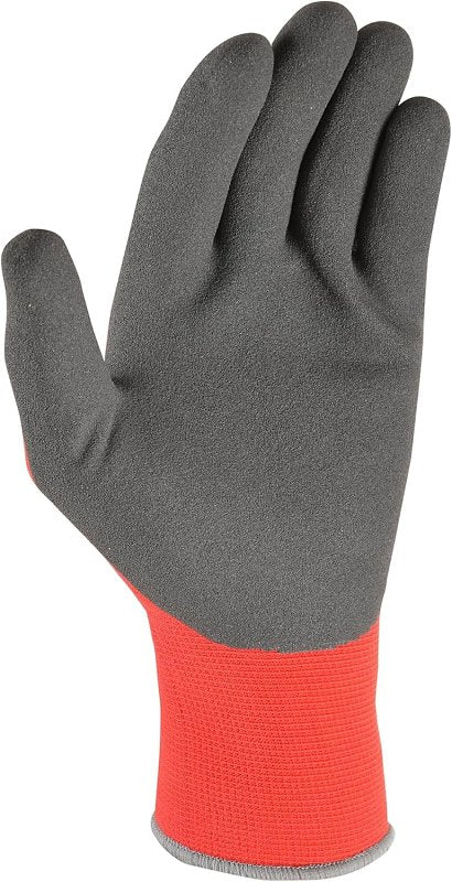 Wells Lamont FX3 Series 448-M Work Gloves, Breathable, Men's, M, Elastic Knit Wrist Cuff, Black/Gray