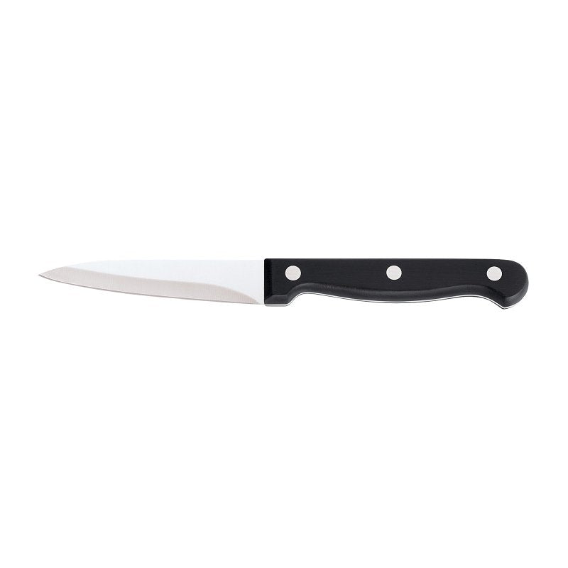 Chicago Cutlery 1092189 Essentials Paring Knife, 3-1/2 in L Blade, Stainless Steel Blade, Polymer Handle, Pack of 2