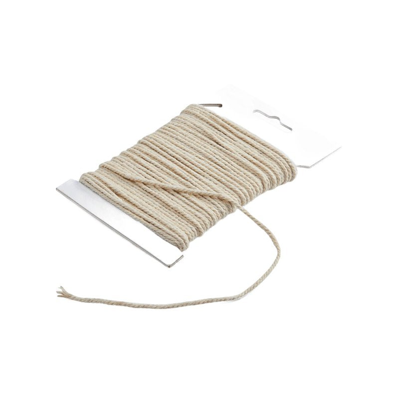 LifetimeBrands 5216056 Kitchen Twine, 75 ft L, Cotton, Clear/Silver, Pack of 6