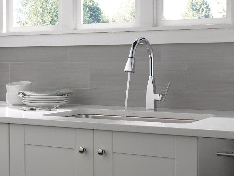 Peerless Xander Series P7919LF-1.0 Pull-Down Kitchen Faucet, 1 gpm, 1-Faucet Handle, 1, 3-Faucet Hole, Zinc, Chrome