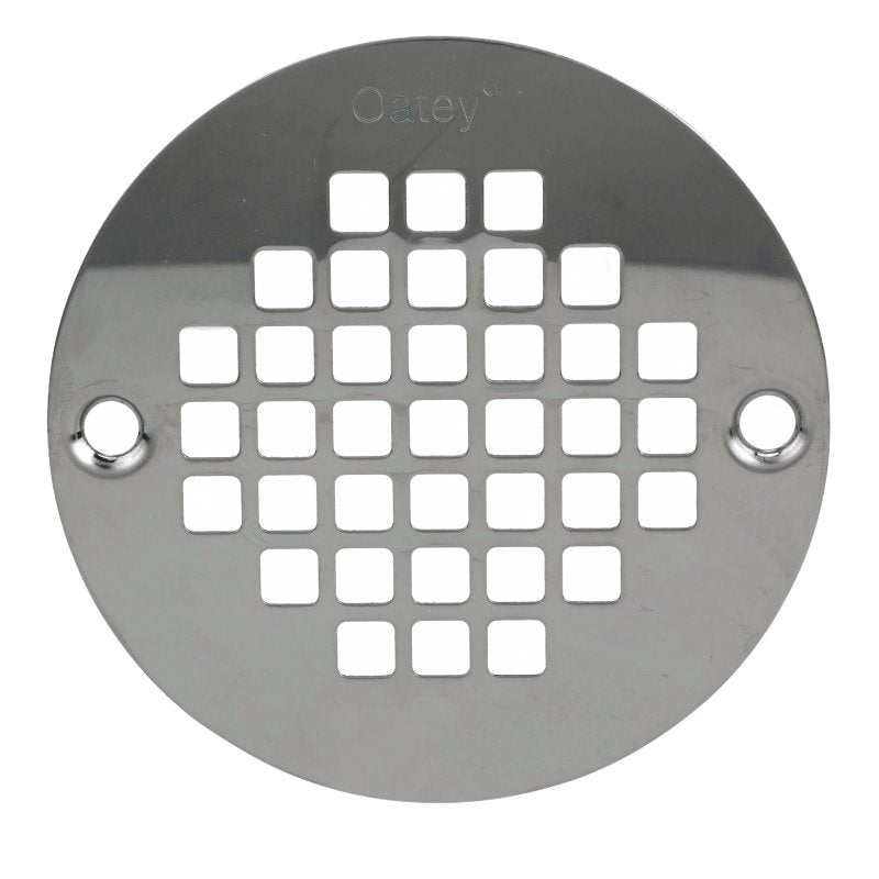 Oatey 43861 Replacement Strainer, Stainless Steel, Stainless Steel, Specifications: Round Shape, Screw-In Cover