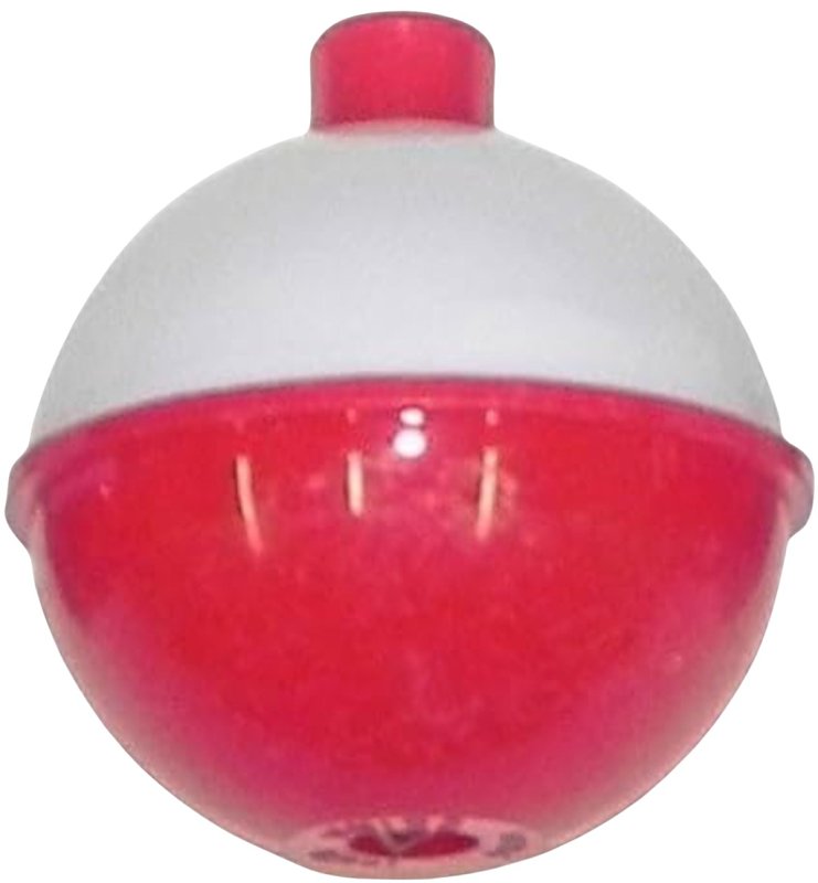 Stopper Lures BEST KE-BST-BPRR-100 Float, 1 in, Plastic, Red/White